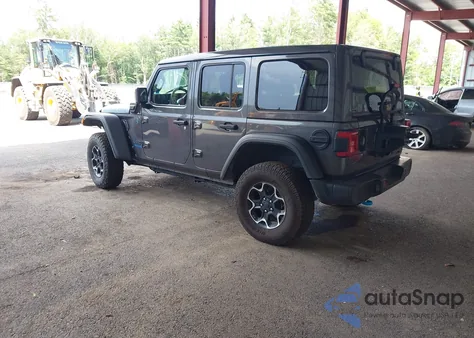 2021 Jeep Wrangler 4Xe Unlimited Rubicon 4X4 z USA, uszkodzony, nr VIN 1C4JJXR67MW783452